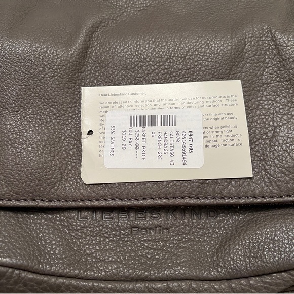 Liebeskind Berlin Calista Leather Crossbody Bag - Picture 9 of 9